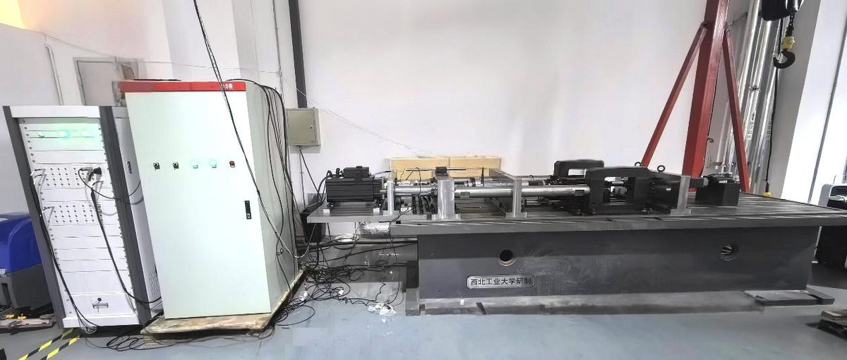 机电传动系统非线性因素测试台实拍
